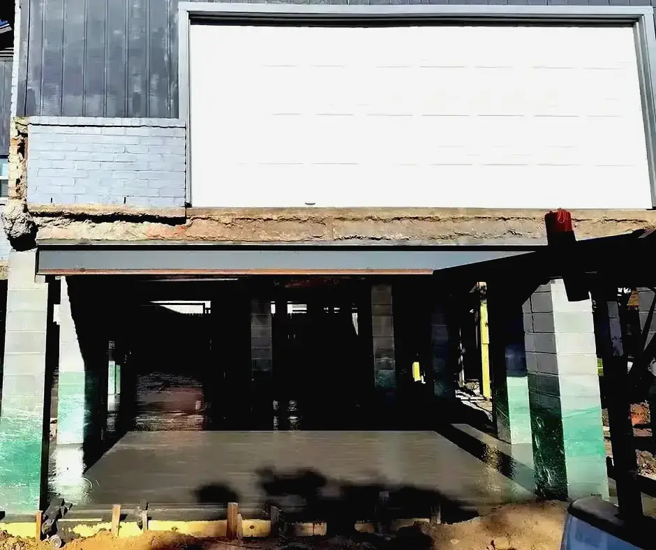 Front view of a house on Foundation Repair Westchester, NY