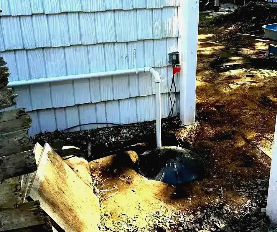 Interior view of Sump Pump Installation in Westchester, NY Interior view of Sump Pump Installation in Westchester, NY