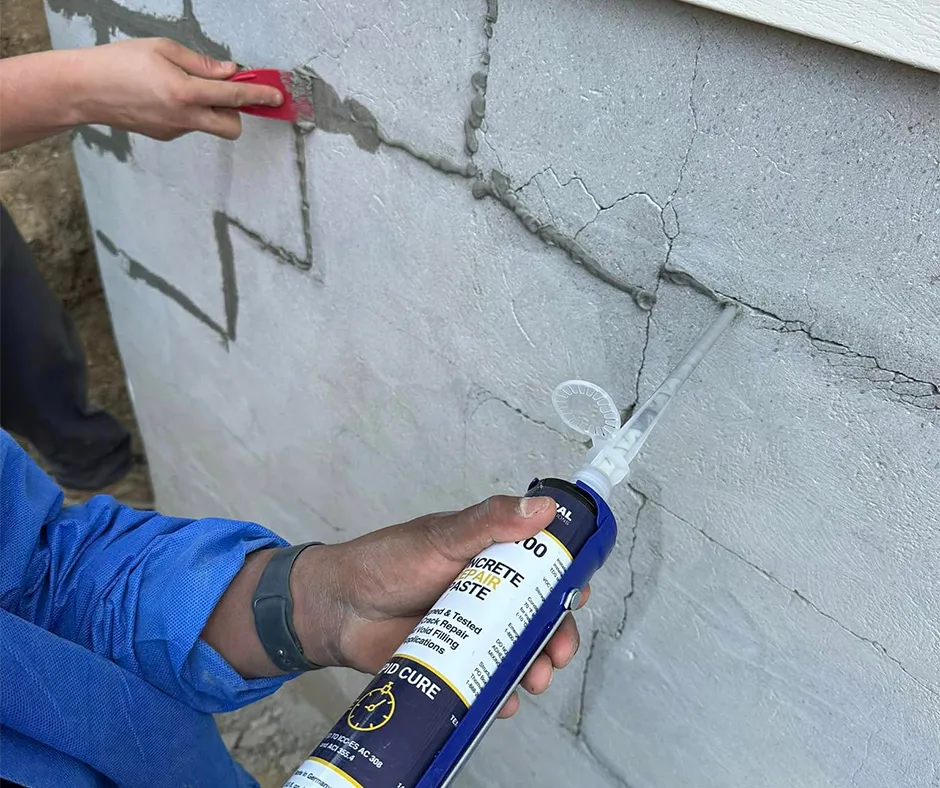 Sealing Exterior Foundation for Basement Crack Repair in Westchester, NY Sealing Exterior Foundation for Basement Crack Repair in Westchester, NY